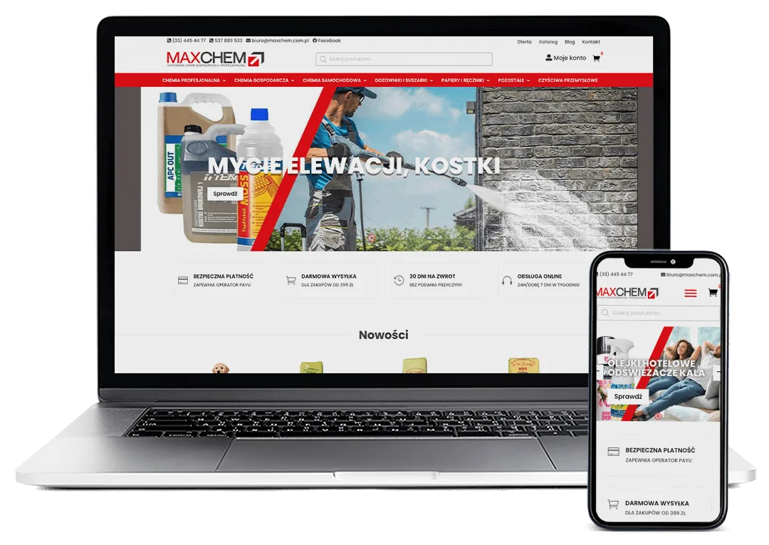 maxchem.com.pl – sklep internetowy