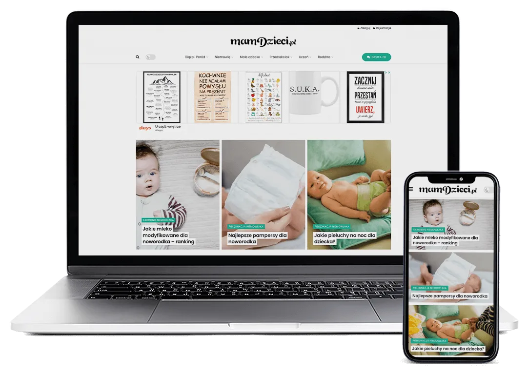 mamdzieci.pl – Portal rodzicielski