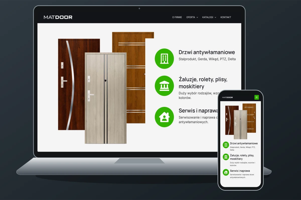 Matdoor — strona firmowa
